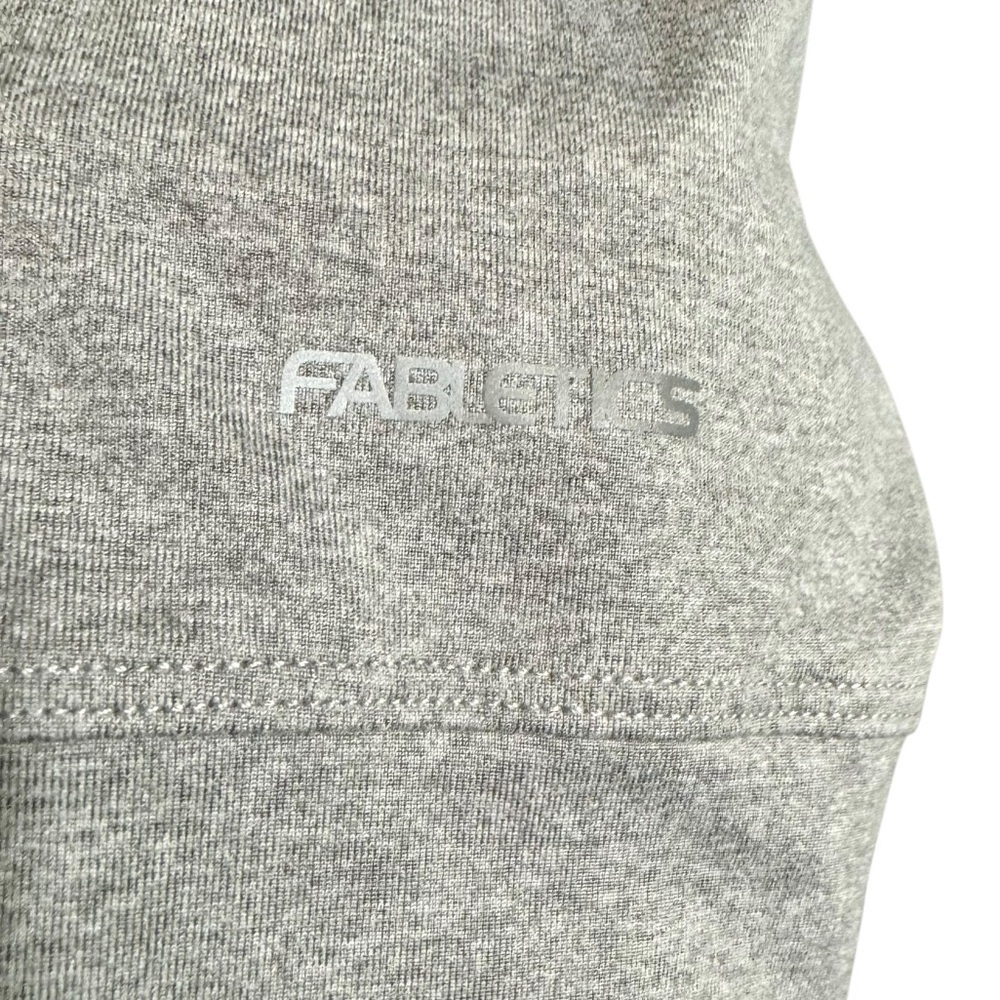 Fabletics Cloud Jersey Cropped Gray Supersoft Ath… - image 6